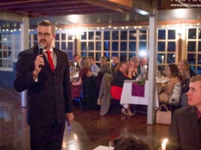 MC at work — Peter Izzard Photography