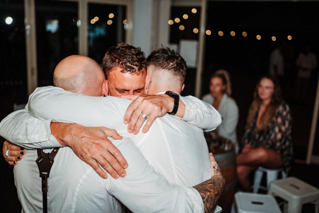 Bro hugs — Translucent Photography