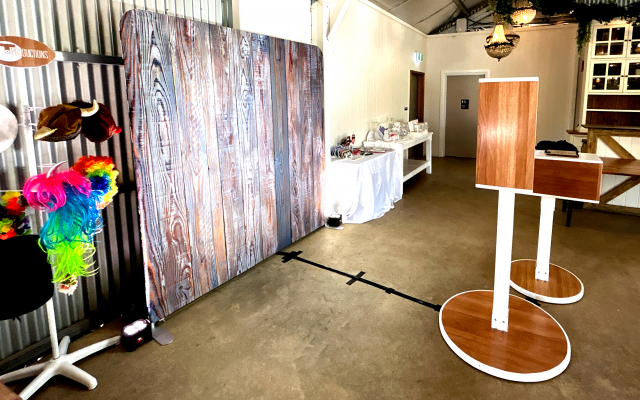 TJ Productions photobooth in action