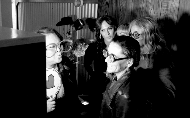 TJ Productions photobooth in action