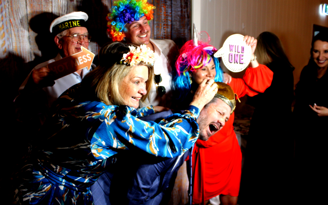 TJ Productions photobooth in action