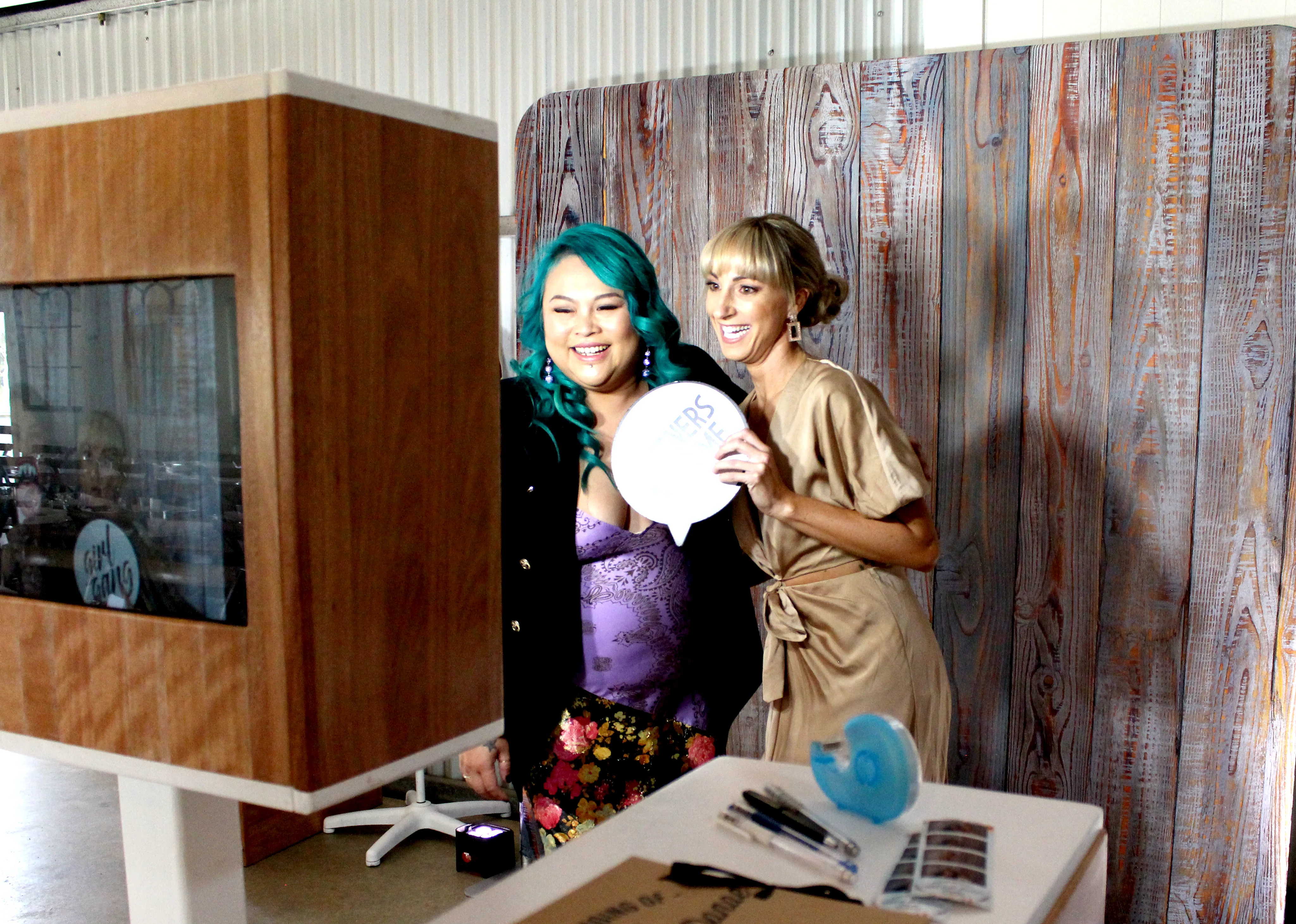 Open-air photobooth hire
