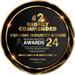 2024 Highly Commended (2nd) - Wedding DJ - Shoalhaven and South Coast - Wedding Industry Award